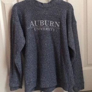blue auburn pullover